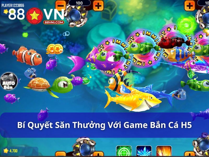 Bí quyết săn thưởng với bắn cá H5 hiệu quả