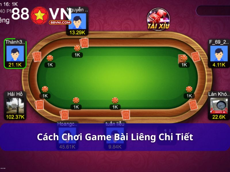 Cách chơi Liêng - Hướng dẫn chi tiết