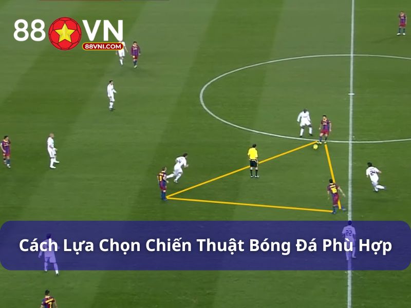Cách lựa chọn chiến thuật bóng đá phù hợp