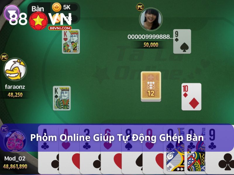 Bí Kíp Chơi Phỏm Online Từ Cơ Bản Đến Chuyên Nghiệp Dễ Dàng Phỏm online tự động được ghép bàn